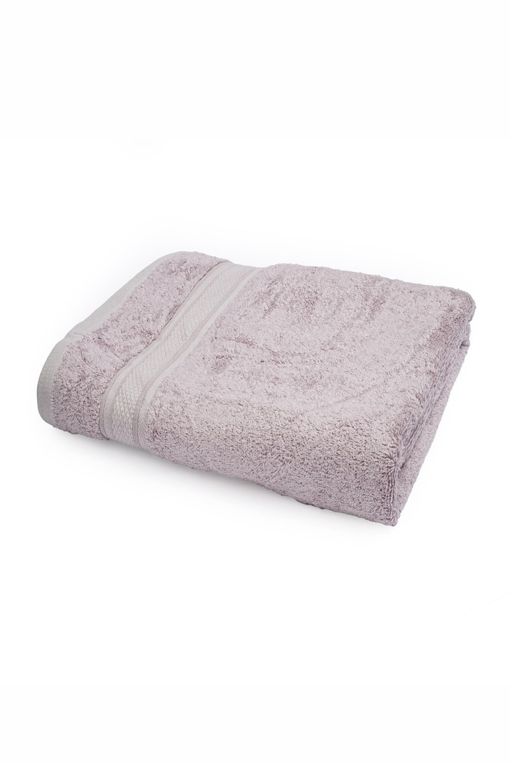 The Karira Collection - Bamboo Cotton Bath Towel (Grape Grey)