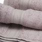 The Karira Collection - Bamboo Cotton Bath Towel (Grape Grey)