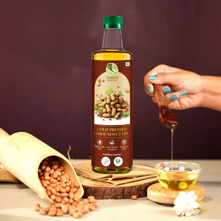 Cold Pressed Groundnut Oil