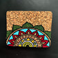 Hand Painted Cork Coasters - Multi Colour Design (Set Of 4)