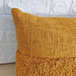 Mustard Yellow Cotton Boho Cushion Cover