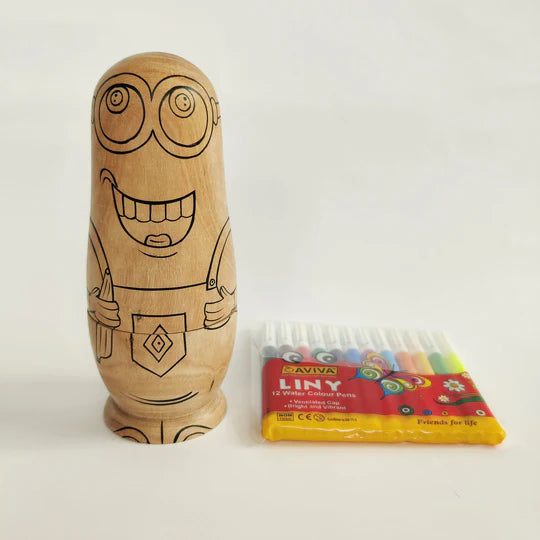 DIY Minion Nesting Doll