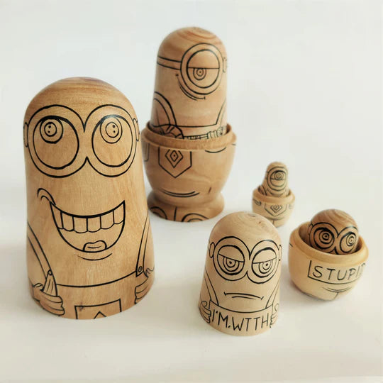 DIY Minion Nesting Doll