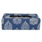 Block Print Tissue Box