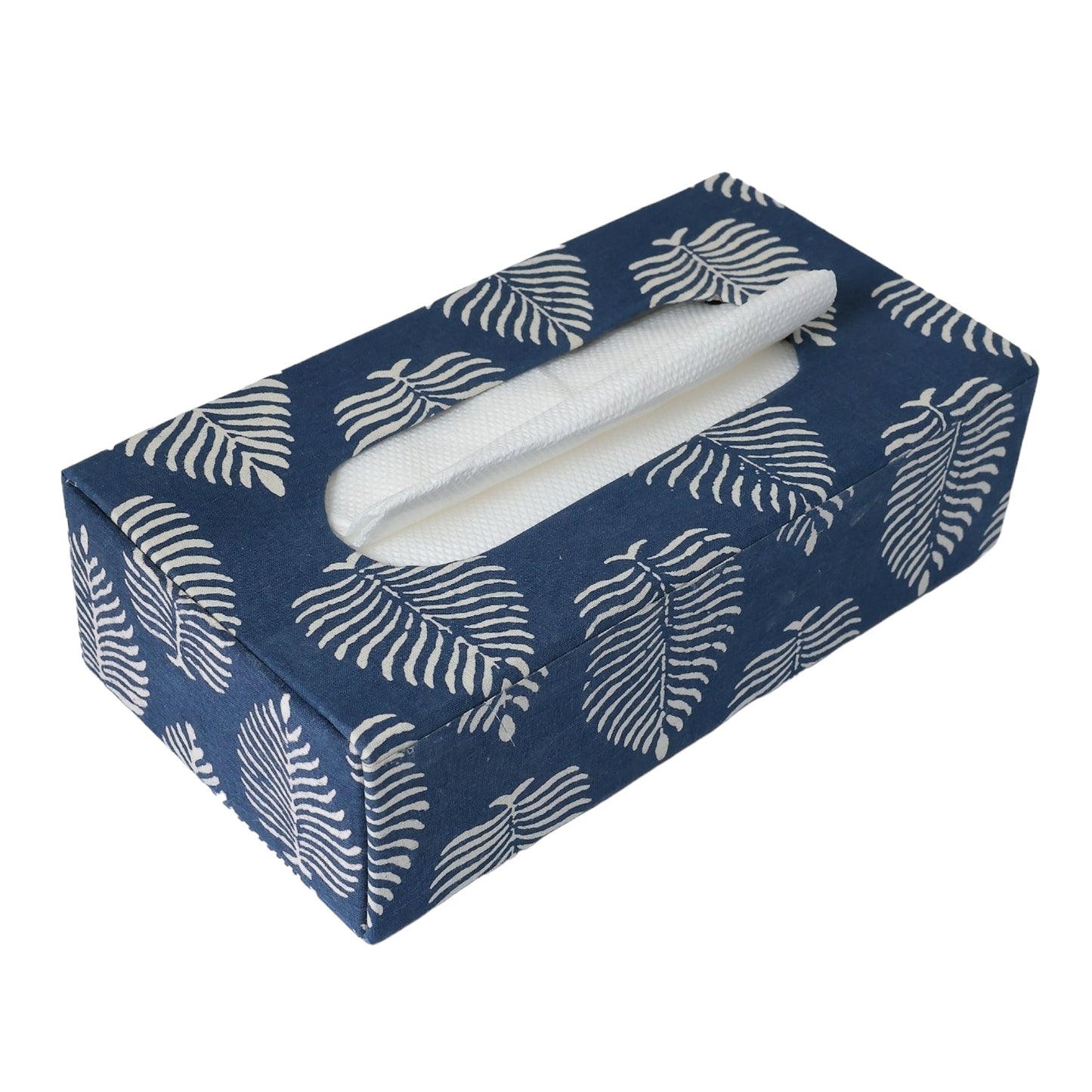 Block Print Tissue Box