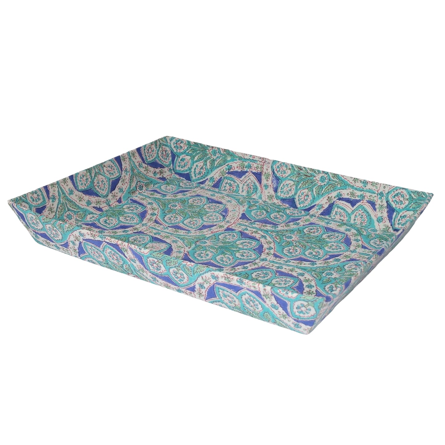 Floral Print Tray