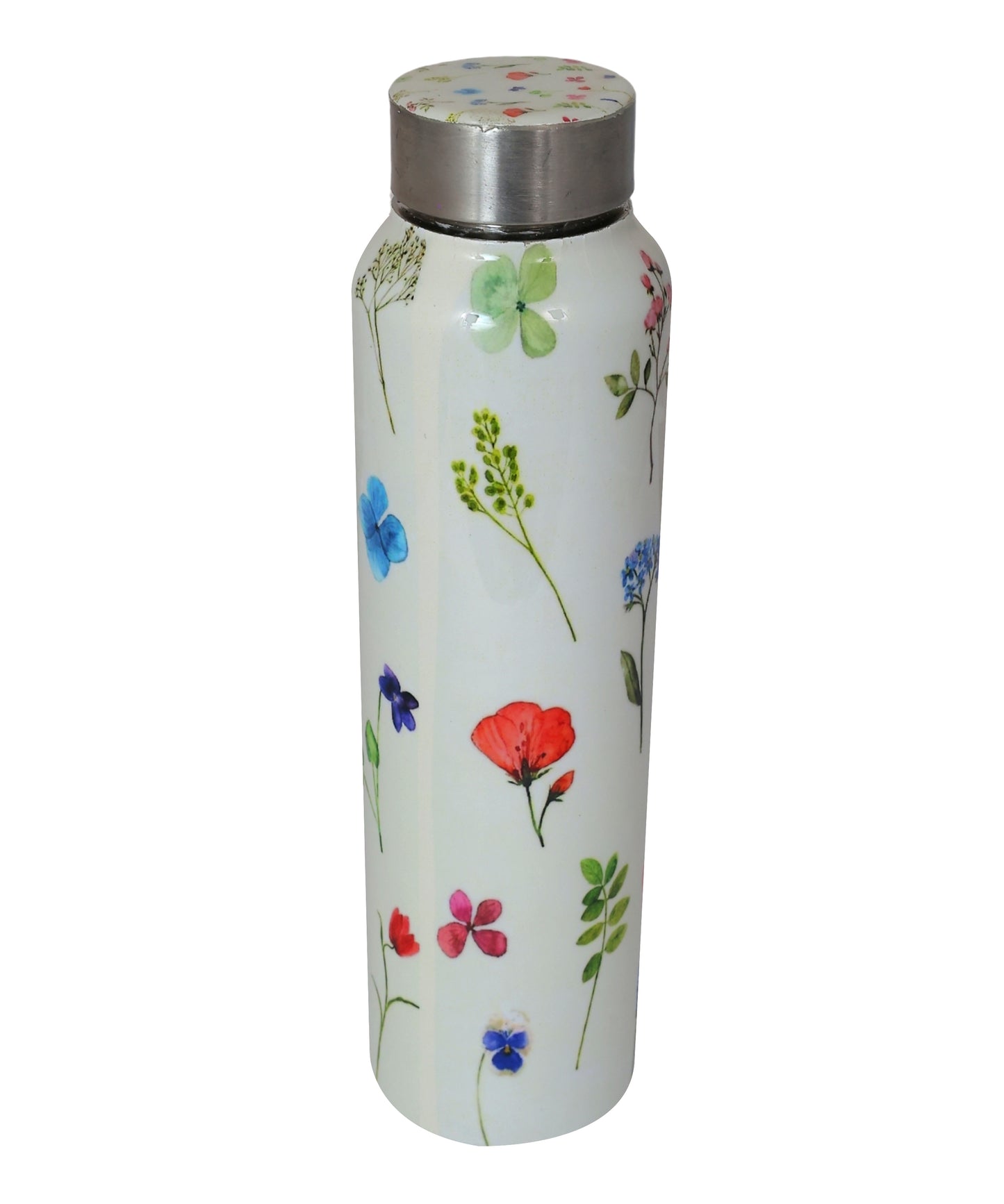 Floral Print Steel Bottle