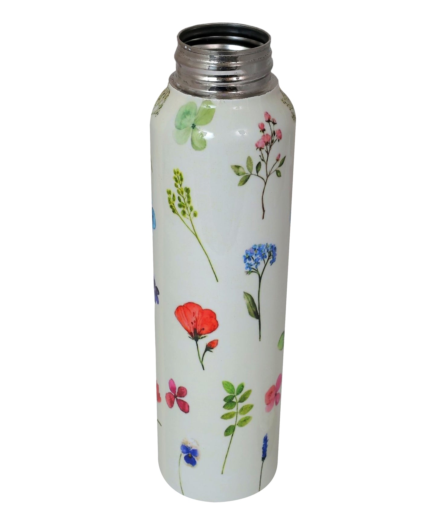 Floral Print Steel Bottle