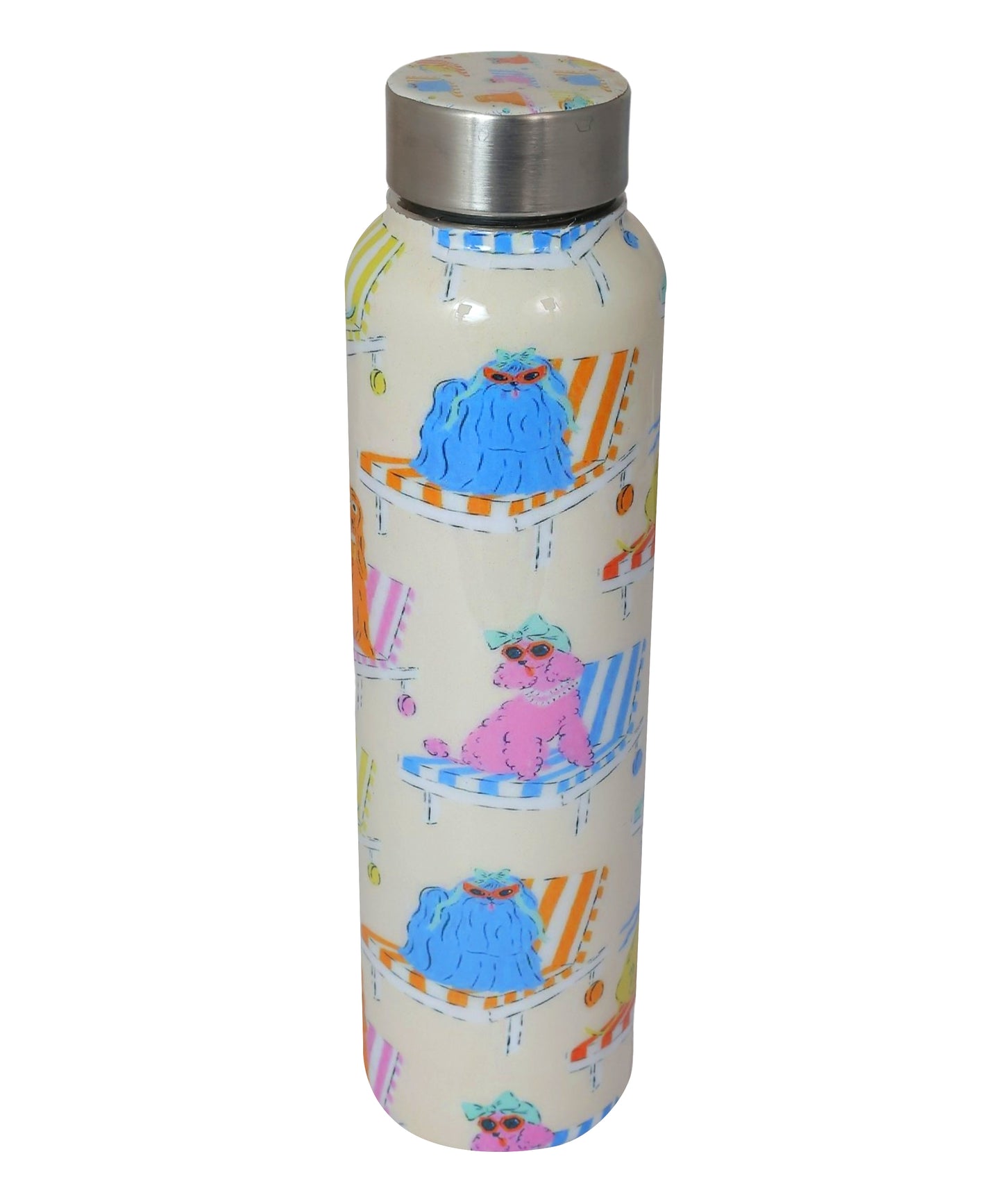 Animal Print Steel Bottle