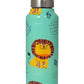 Lion Print Steel Bottle