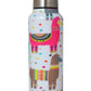 Llama Print Steel Bottle