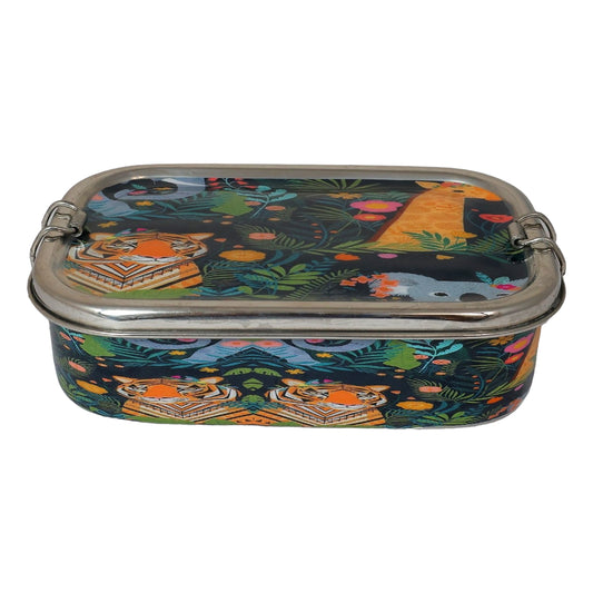 Jungle Theme Steel Tiffin