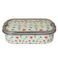 Floral Print Steel Tiffin