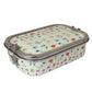 Floral Print Steel Tiffin