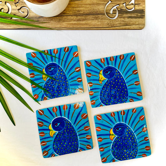 Mayur - Square Wooden Coasters