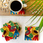 Pakhi - Square Wooden Coasters