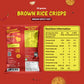 Brown rice Crisps, Indian Spicy Hot