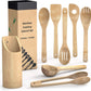 Bamboo Kitchen Spatula Set