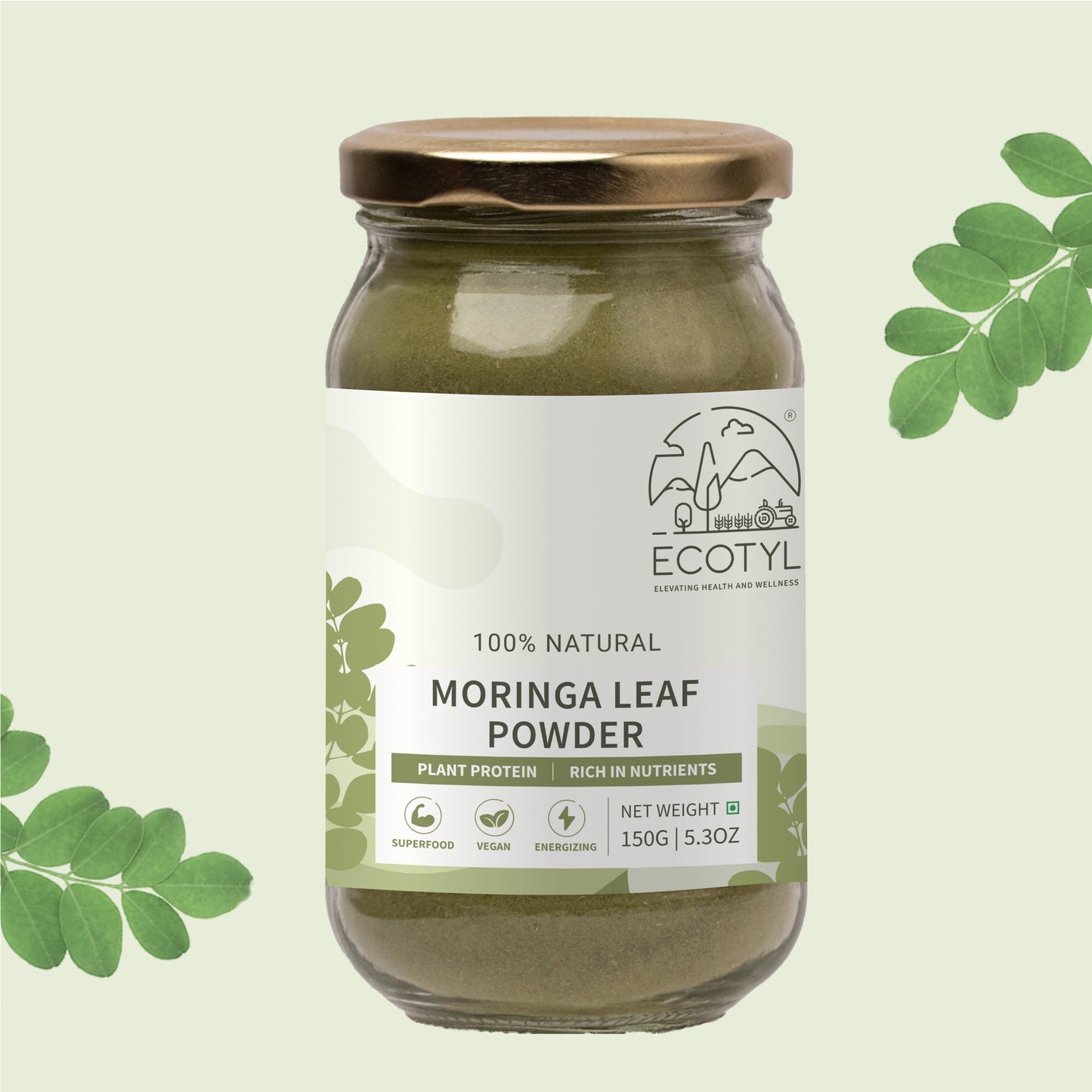 Moringa Leaf Powder | Natural Multi-Vitamin | Good for Hair & Skin | 150g