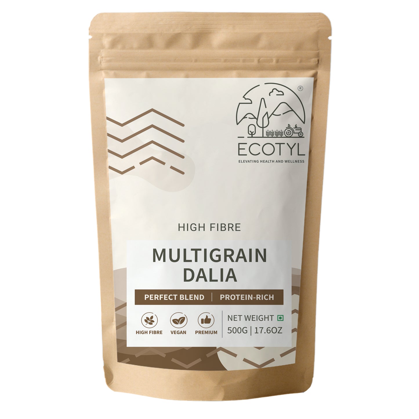 Multigrain Dalia | 5 Super Grains | Porridge | Easy to Make | 500g