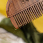 Sheesham Comb with Oil Holes (Wooden Oil Applicator)