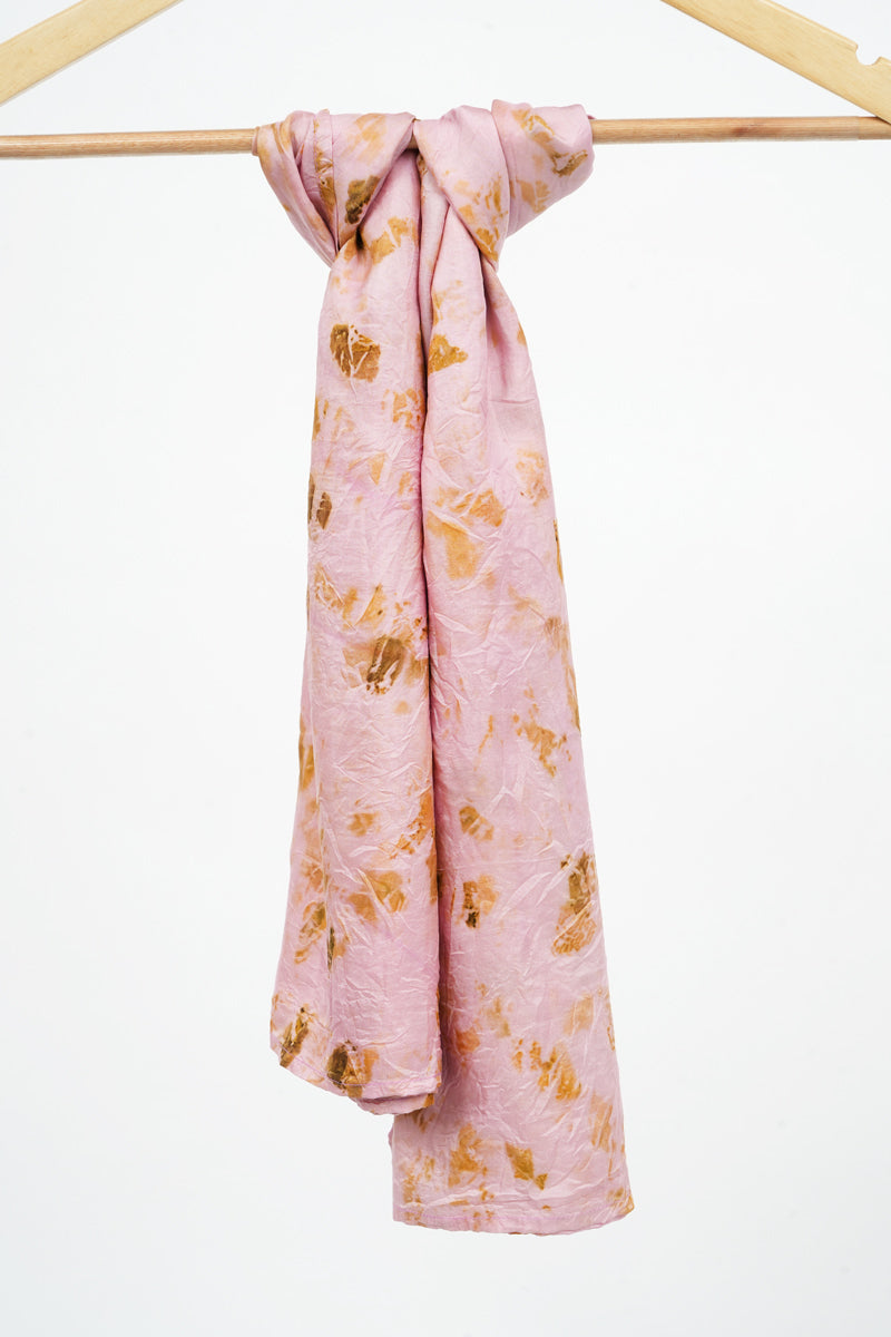 Orchid Bloom Silk Square Scarf