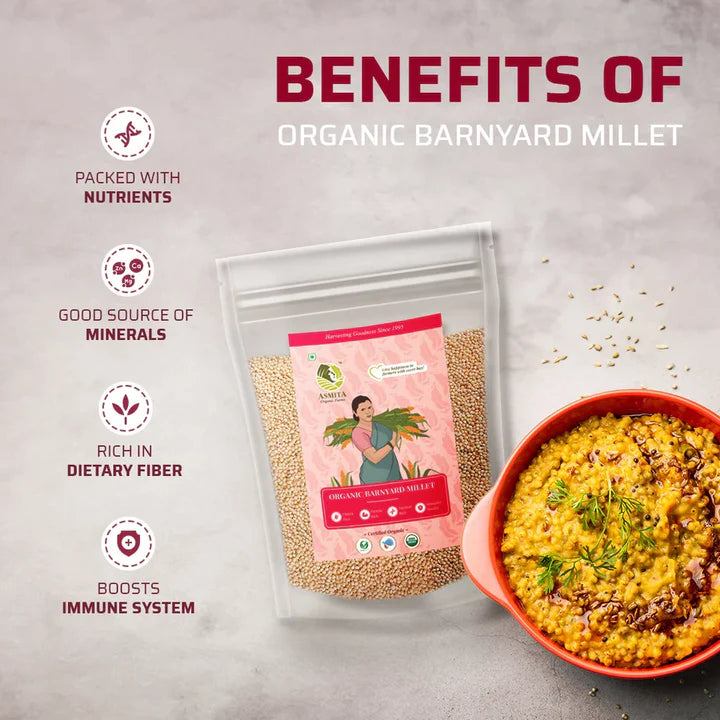 Organic Barnyard Millet