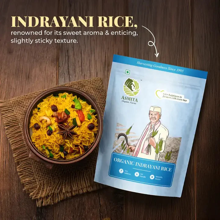 Organic Indrayani Rice