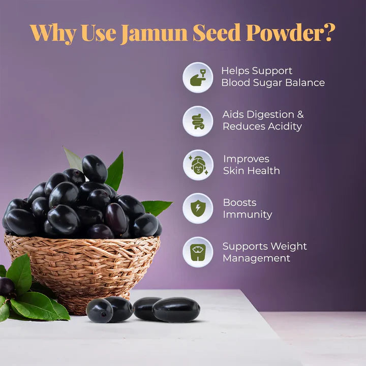 Organic Jamun Seed Powder