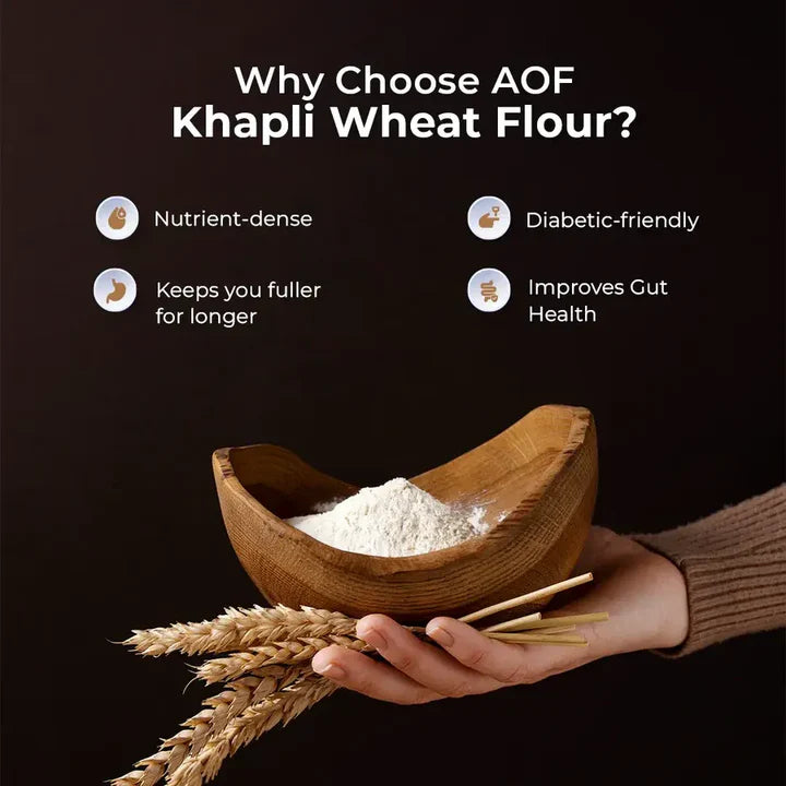 Organic Khapli Wheat Flour