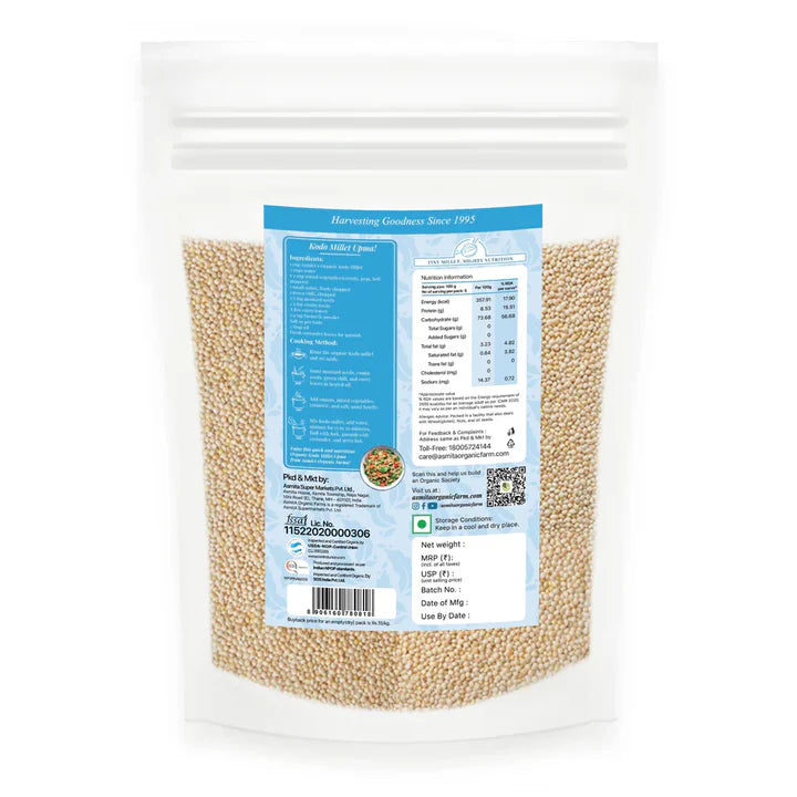 Organic Kodo Millet