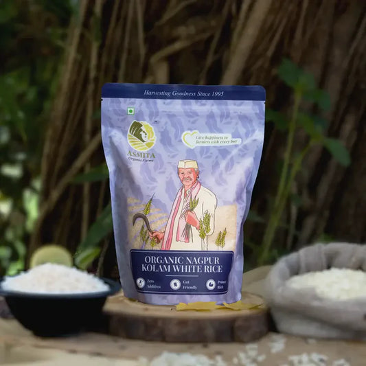 Organic Nagpur Kolam White Rice