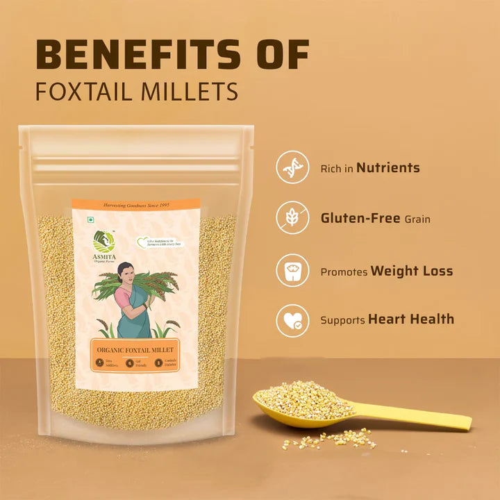 Organic Foxtail Millet