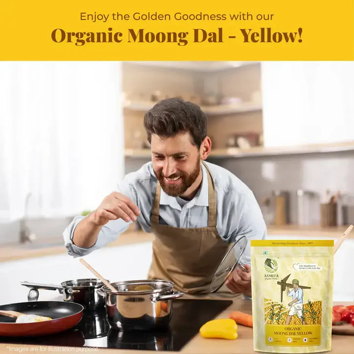 Organic Moong Dal - Yellow