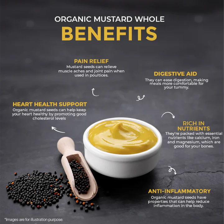 Organic Mustard Whole