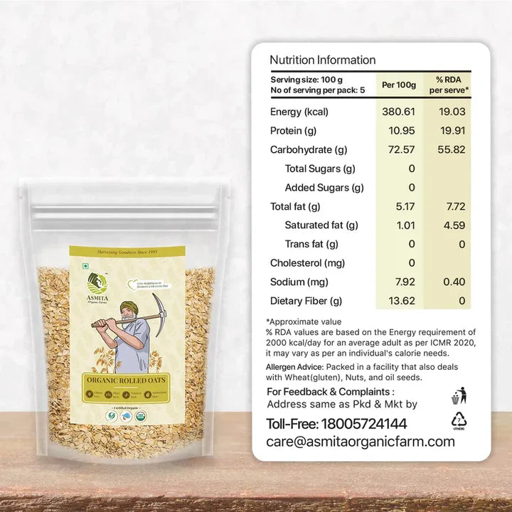 Organic Rolled Oats