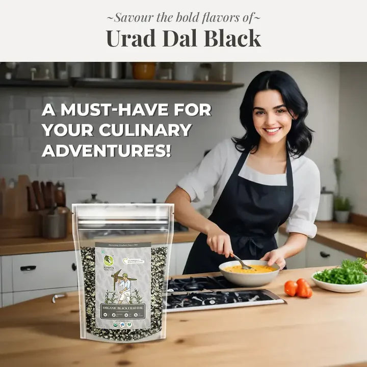 Organic Urad Dal - Black