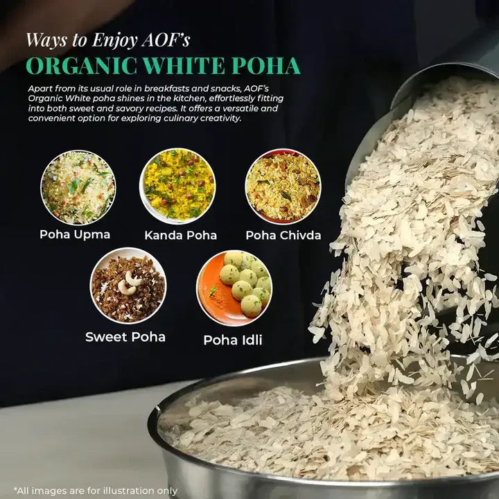 Organic White Poha