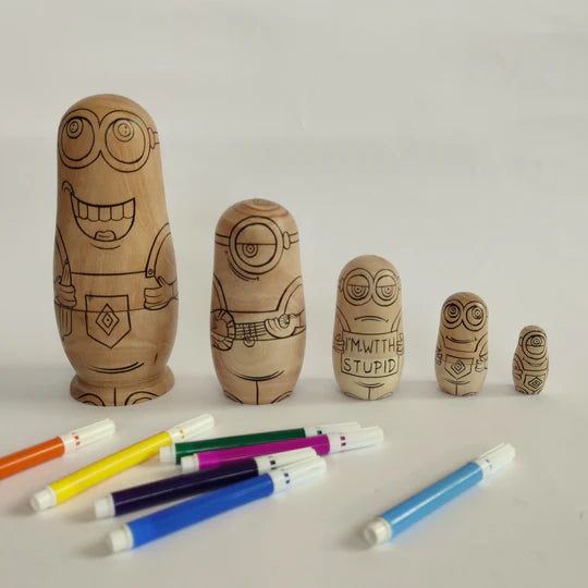 DIY Minion Nesting Doll