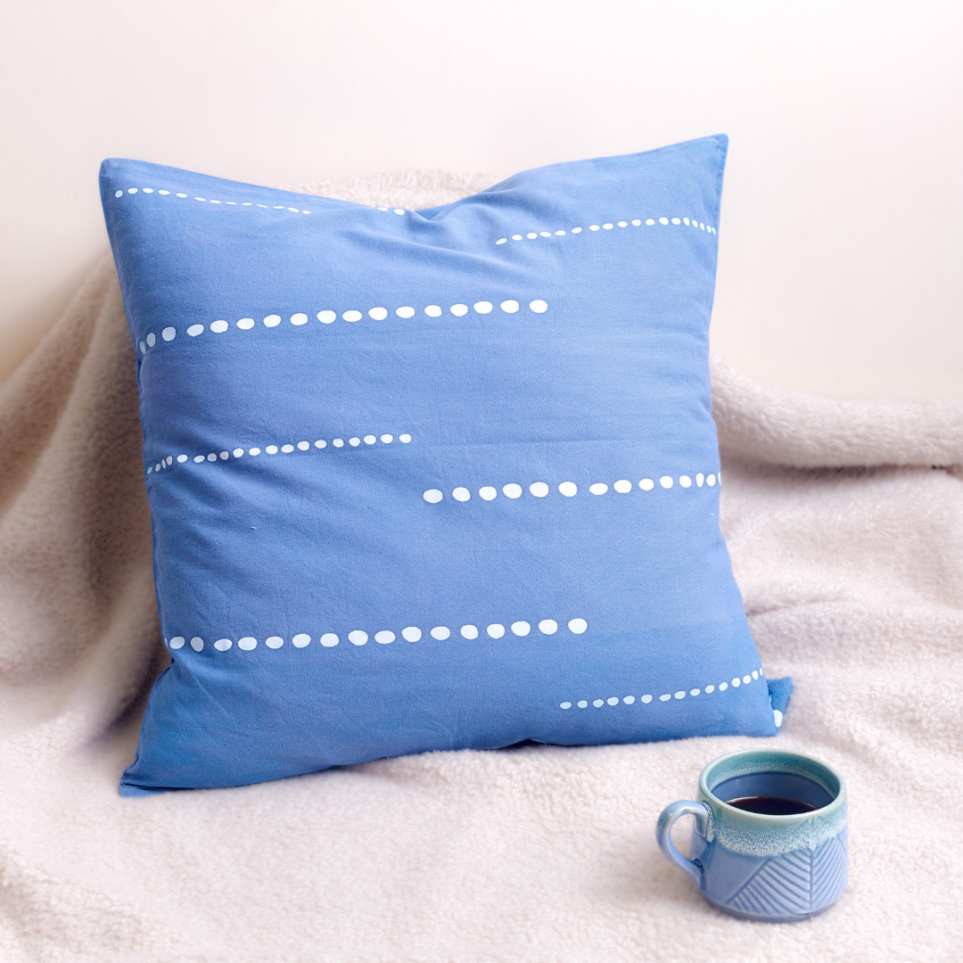 Kinara Recycled Cotton Cushion Cover