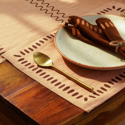 Nantara Placemats | Set of 2/4/6 | Pure Hemp