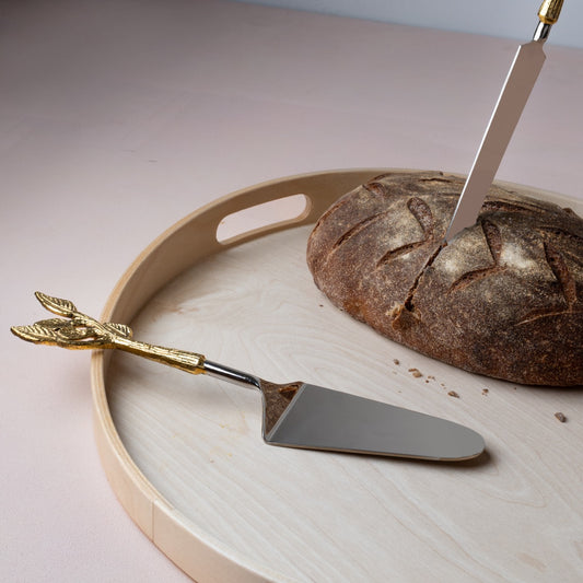 Patram Cake Server and Knife