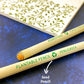 Plantable Stationery - Seed Diary, Seed Pens & Pencils in Zipper Pouch (Leafy Print)