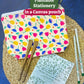 Plantable Stationery - Seed Diary, Seed Pens & Pencils in Zipper Pouch (Flowers Print)