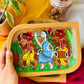 Raag Rectangle Wooden Platter