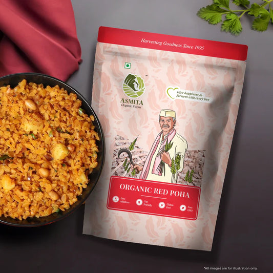 Organic Red Poha