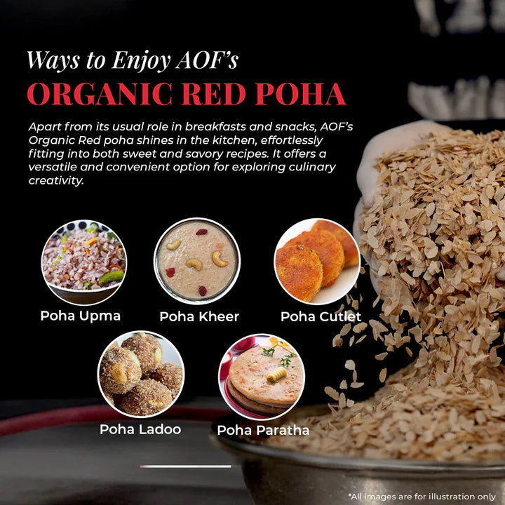 Organic Red Poha