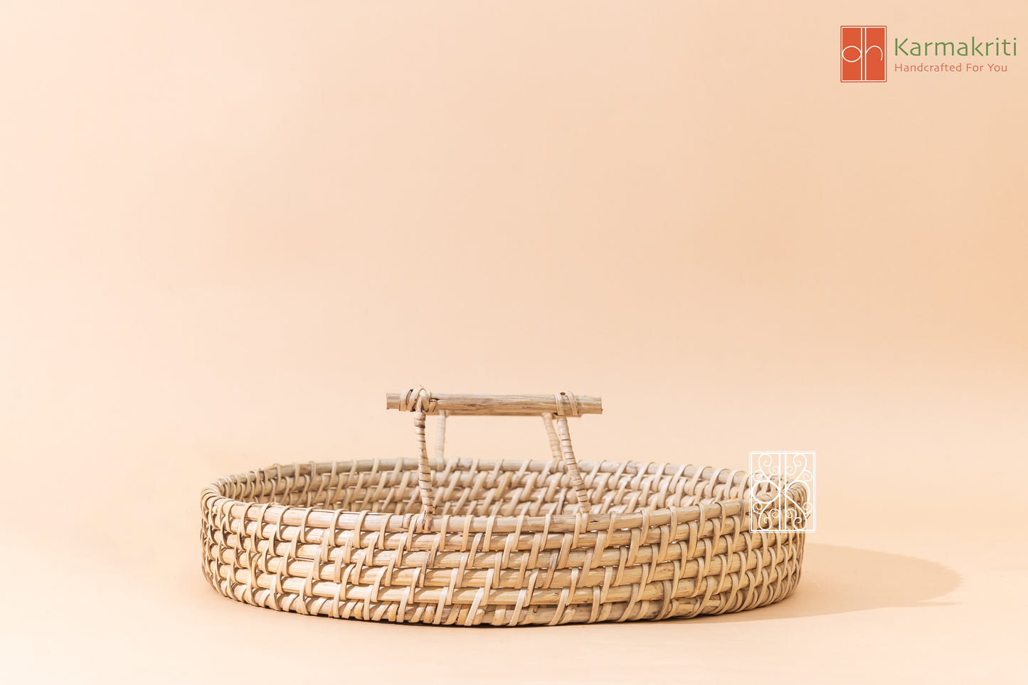 Sustainable Rattan Serving Tray