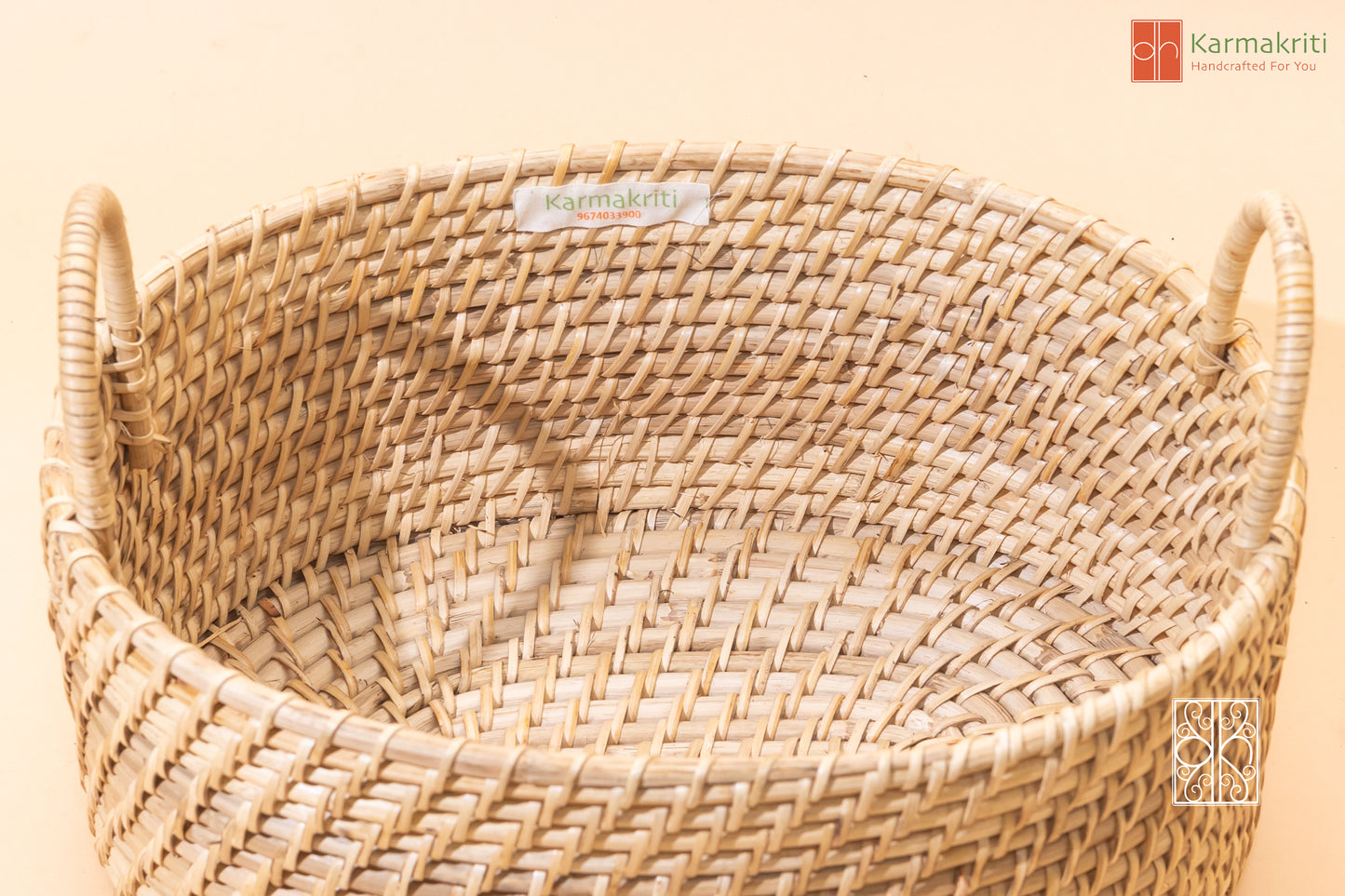 Rustic Beauty Rattan Basket