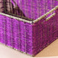 Handwoven Purple Basket